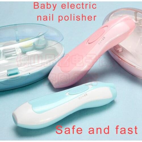 Anti-meat baby electric nail clippers nail clippers automatic baby nail polisher