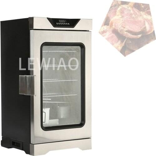 Electric Meat Sausage Smoking Machine Automatic Sausage Smoke Oven Fish Smoker Bacon Smoked Food Smokehouse Oven