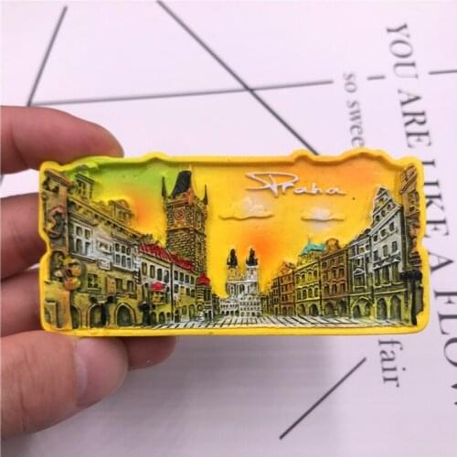 Italy Rome wishing pool book volume three-dimensional scenery tourist souvenir refrigerator stickers