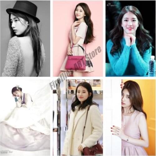 Canvas Painting Wall Art Bae Ji Soo Korean Star Miss A Nordic Posters and Prints Room Decoration Pictures for Living Home Decor