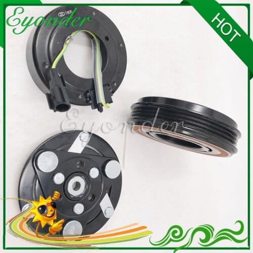AC A/C Air Conditioning Compressor Magnetic Clutch Set Assembly for Volvo XC60 XC70 II S60 II V60 2.4 D3 D4 D5 36001462 31332386