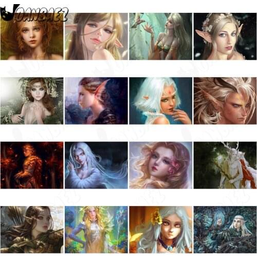 Comic Character Diamond Painting Angel Mosaic Kit 5D Diy Cross Stitch Embroidery Handmade Inlaid Wall Decoration