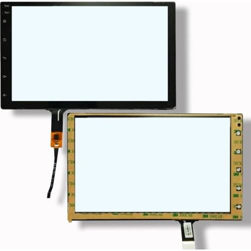 New Middle control touch screen 230*130 For 9" Carmedia CF3010MT8 Toyota Land Cruiser Prado 150 Touch panel Digitizer Glass