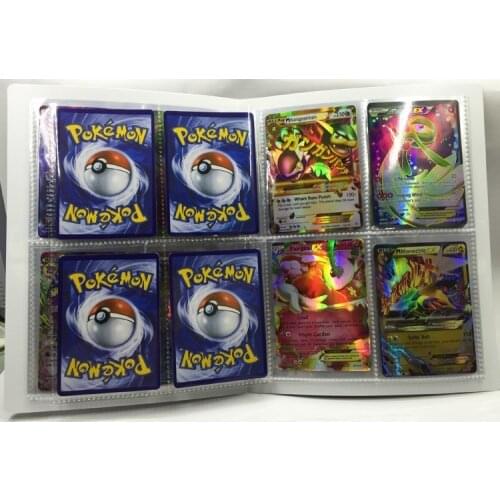 56-240PCS Solid Card Album Comic Game Card Collect Book General Purpose Collection Card Cartoon Card Holder For Cartas