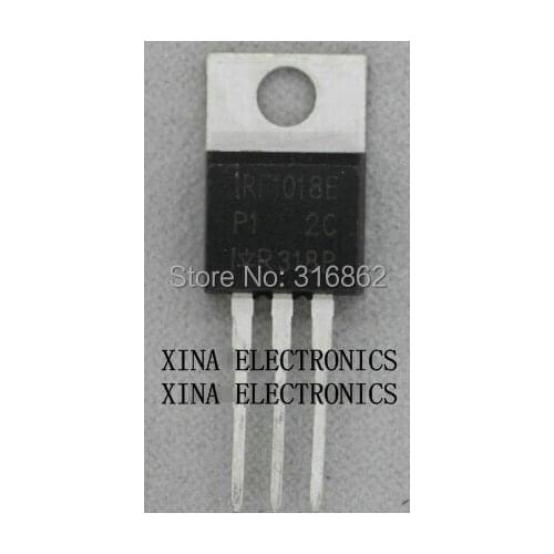 IRF1018EPBF IRF1018E 60V 7.1mO 79A 110W TO-220 ROHS ORIGINAL 10PCS/lot Free Shipping Electronics composition kit