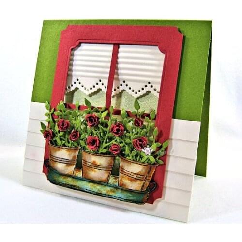 Mmao Crafts Metal Steel Cutting Dies New 5Pcs Different flower Stencil For DIY Scrapbooking Paper/photo Cards Embossing Dies