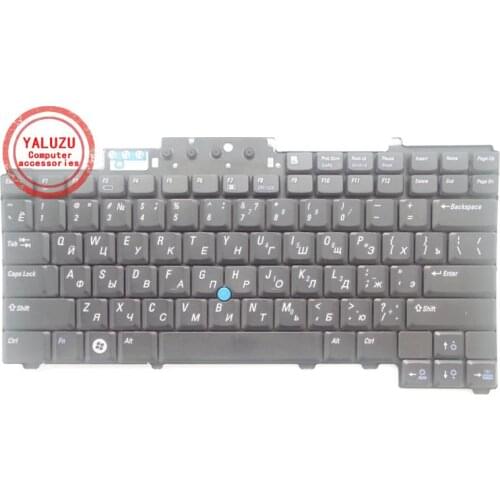 New RU russian Keyboard for DELL Latitude D620 D630 D820 D830 Keyboard black
