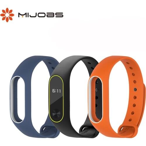 Silicone Wrist Strap for Mi Band 2 Bracelet for Xiaomi miband 2 Accessories Smart Watches Wristband Mi 2 Band