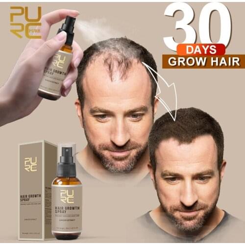 PURC Hair Growth Spray Fast Grow Hair loss Treatment For Thinning Hair Hair Care 30ml