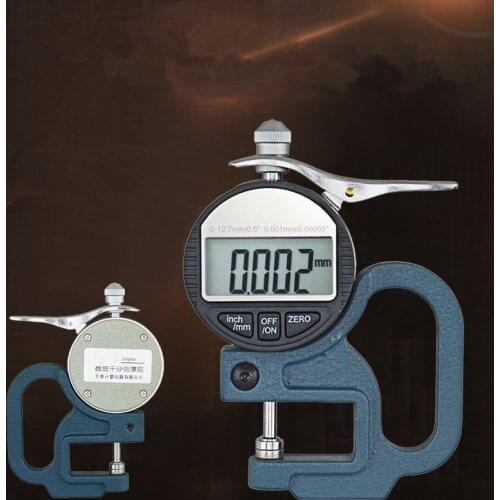 Digital display thickness gauge 0-10mm high precision digital thousand gauge thickness gauge