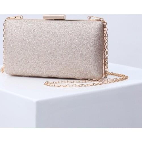 Female Crystal Day Clutch Women Evening Clutch Bag Sequin Clutch Wedding Purse Party Banquet Black/gold Silver