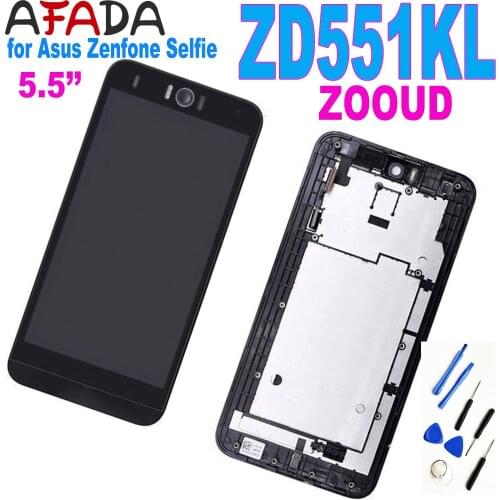 5.5'' LCD for Asus Zenfone Selfie ZD551KL ZOOUD LCD Display Touch Screen Digitizer Assembly with Frame