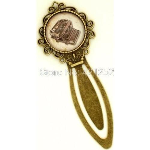 12pcs Typewriter inspired Writers Literary Bookmark Gift for Reader