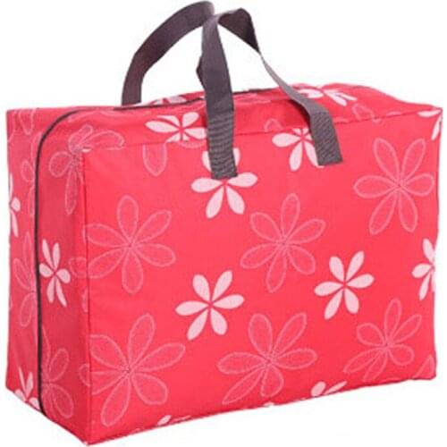 4PCS / LOT Oxford Waterproof Travel Bags Luggage Packing Cube Organizer HandBag Large Capacity Clothes Stroage Bags