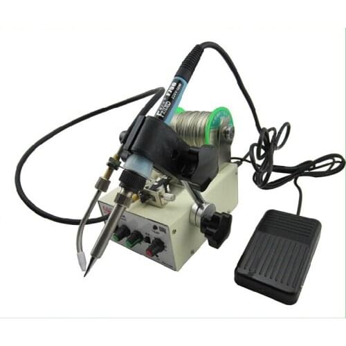 1pcs Automatic tin feeding machine constant temperature soldering iron Teclast iron F3100 multi-function foot soldering machine