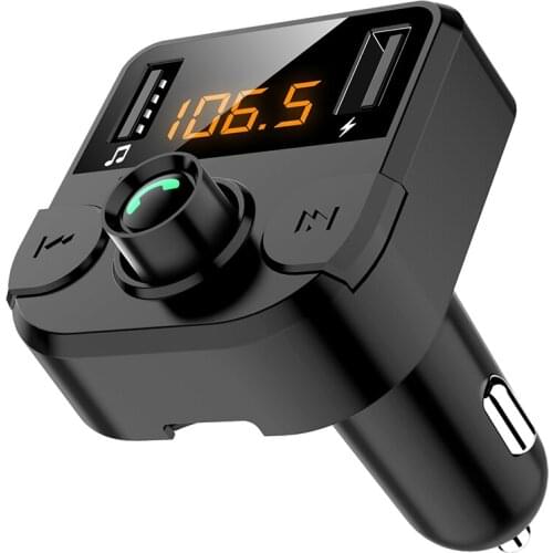 Wireless FM Transmitter Car Kit Portable bluetooth LED Screen Display Radio MP3 Player Dual USB Charger Transmitters