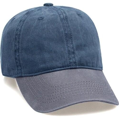 Baseball Hat Restore Ancient Ways Wash Cowboy Peaked Cap Autumn And Winter Men And Women Concise Curved Eaves Hats