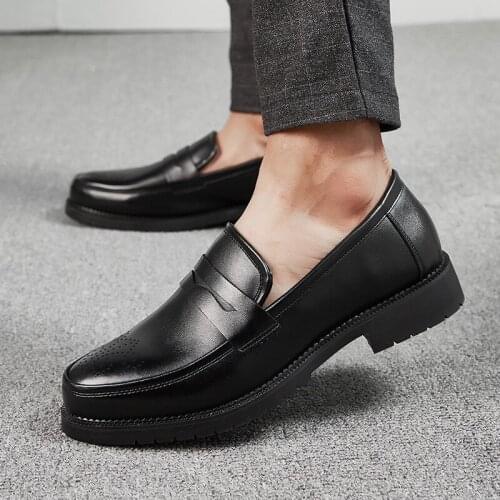 GELITAYIN Penny Loafers For Men