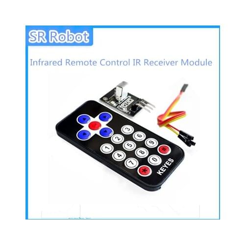 1 Set Infrared Remote Control IR Receiver Module Kit DIY HX1838 For Arduino Raspberry Pi Remote Control RC Toy Robot Car Model