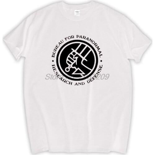Hellboy Bureau Comic Geek T-shirt Tee