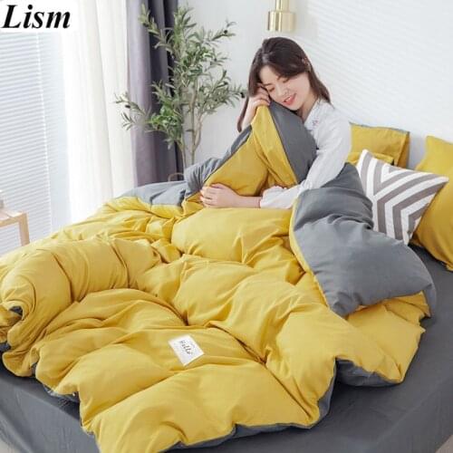 Luxury Bedding Set Cotton Duvet Cover Bed Sheets and Pillowcase Single Twin Queen King Size Bedding Sets