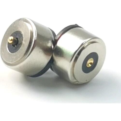 100Sets 8MM Magnetic DC Power Socket Jack Charging Magnet Connector 5A High Current Strong Magnetic For DIY Electronic Parts