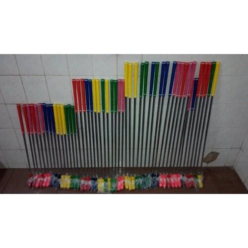 12pcs high quality Steel shaft colorful grip rubber head Kids mini golf putter