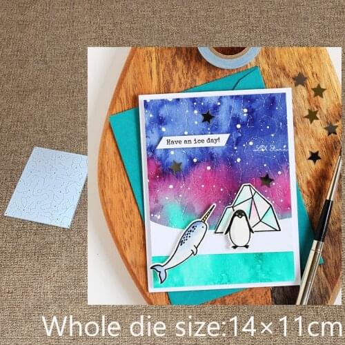 New Design Craft Metal stencil mold Cutting Dies Meteor Space Frame scrapbook die cuts Album Paper Card Craft Embossing