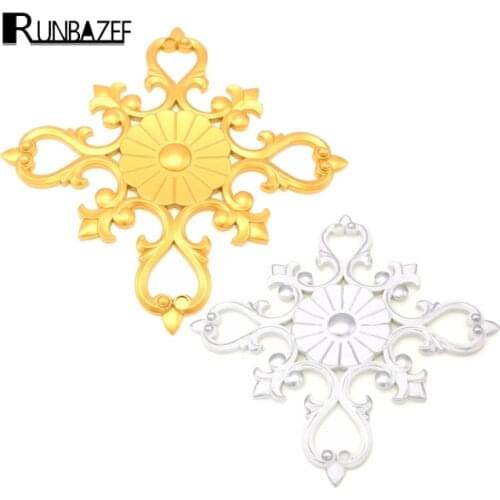 Runbazef Plastic Spray Flat Applique Home Decor Decoration Accessories Wedding Craft Process Figurine Miniature Manualidades