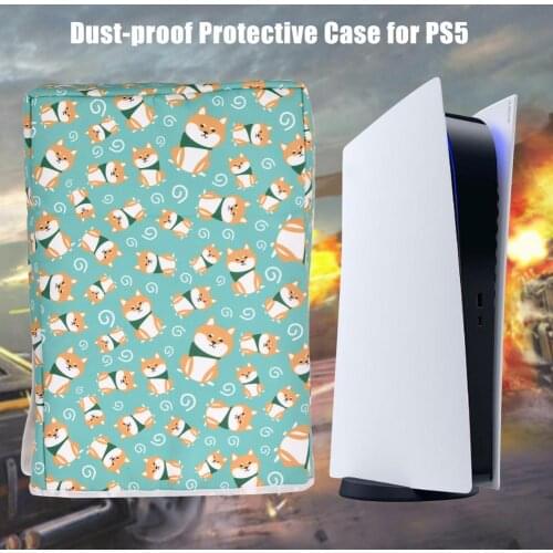 Dustproof Cover For PS5 Console Replacement Cover Removable Washable Dust Proof Cover Games Accessories