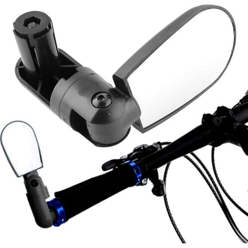 Adjustable Bike Rearview Mirrors Universal 360 Rotate Cycling Handlebar Wide Angle Rearview Mirror Bicycle Accessories
