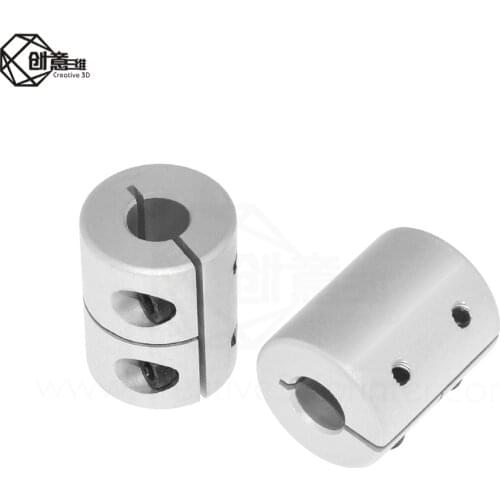 5PCS/lot 3D Printer Parts Rigid shaft coupler clamp stepper servo motor coupling D20 l25 5x8x25mm 3d printer accessories