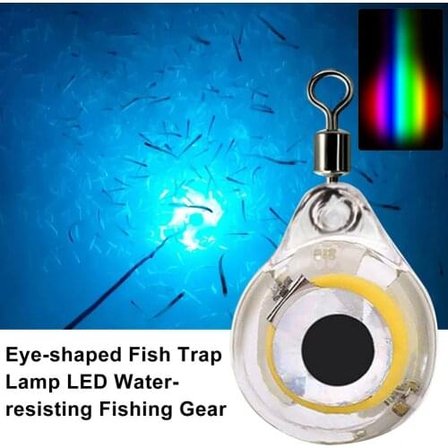 5PCS Luminous Fishing Lights Fluorescent Fishing Tool Underwater Mall Fisheye Octopus Mini Fish Trapping Lamp Night Fishing Gear