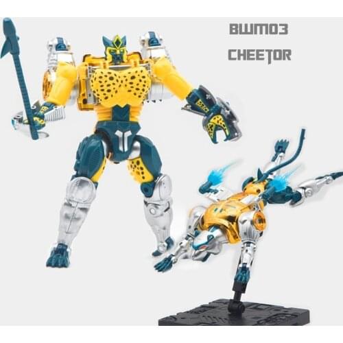 TransArt Transformation TA BWM03 BWM-03 Cheetor Beast War Metal Panther Commander KO Action Figure Robot Toys