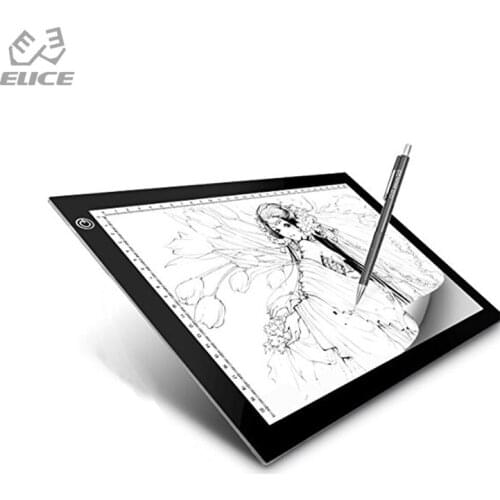 A4 36*27 CM Ultra-thin USB Portable Dimmable Tracing LED Light Pad Table Box Tracer for Artists Facsimile Drawing Sketching Ani