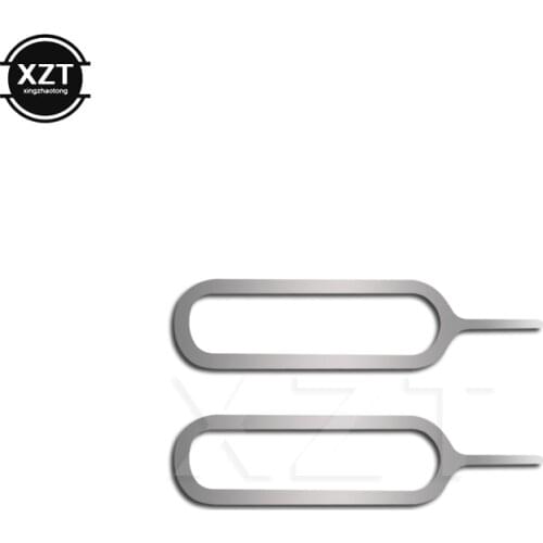 10pcs SIM Card Tray Removal Remover Eject Pin Needle Key Tool For iPhone iphon ipone ipon 8 7 6S 6 Plus 5 5S SE 5C 4 4S