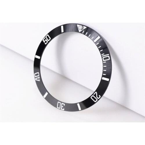 38mm40mm Ceramic Bezel RLX GMT Submarine For Seiko Skx007 Skx009 Omega Seamaster 300m Watch Bezel Insert Case Scale Outer Ring