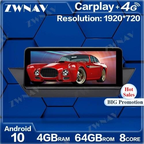 4GB+64GB Android 10.0 Car Multimedia Player For BMW X1 E84 2009 2010 2011-2015 GPS Navi Radio navi stereo Touch screen head unit