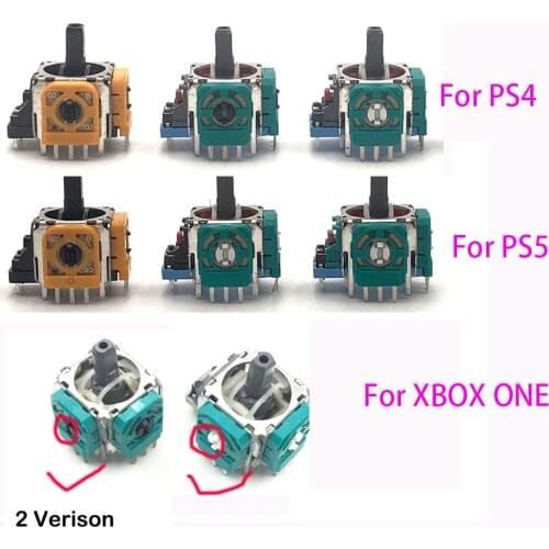 2PCS Original For XBOX ONE 3D Analog Joystick 3 Pin Sensor Module Potentiometer For PS5 PS4