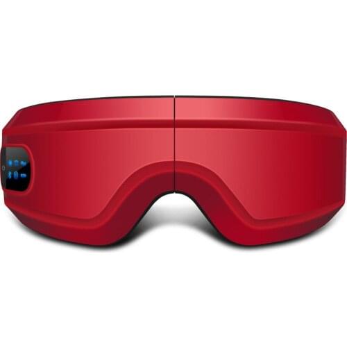 4D Electric Eye Massager Smart Airbag Vibration Eye Care Instrument Hot Compress Bluetooth Glasses Remove Fatigue Pouch Wrinkle