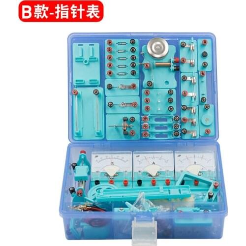 Electrical experiment box junior high school physical electrical experiment equipment junior electromagnetic experiment box