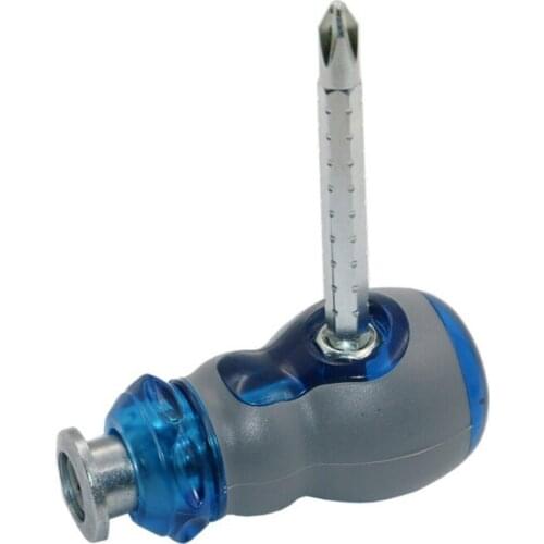 Repair Tools 2 in 1 Mini Screwdriver Double Ended CRV Matnetic Telescopic Screwdriver Phillips/Torx Home Repair Hand Tools