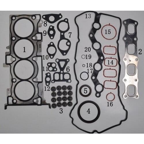 Engine overhaul package for Mitsubish i lancer OEM:1000B334