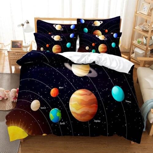 Star Bedding Set Duvet Cover Set 3d Bedding Digital Printing Bed Linen Queen Size Bedding Set Fashion Design