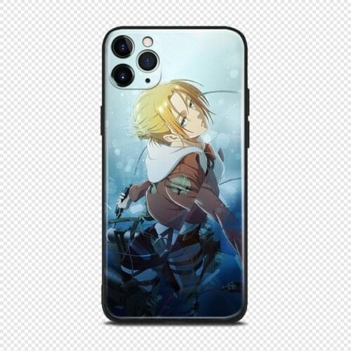 Annie Leonhart Shingeki no Kyojin For iPhone se 6s 7 8 plus x xr xs 11 12 mini pro max soft silicone phone case cover shell