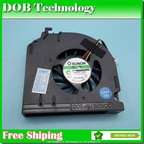 New CPU Cooling Fan for Dell Latittude D820 D830 D531 M65 M4300 NP865 cpu fan