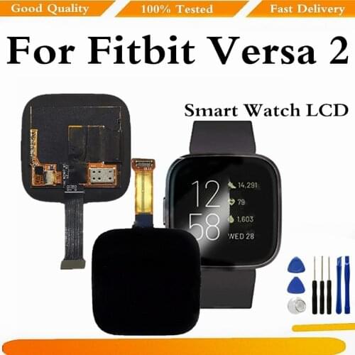 Original LCD Display Screen For Fitbit Versa 2 Fitbit Versa2 Smart Watch Touch Screen Panel Repair Part
