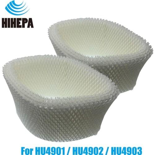 2pcs HU4101 Replacement Humidifier Wicking Filters for Philips HU4901 HU4902 HU4903 Humidifier Parts