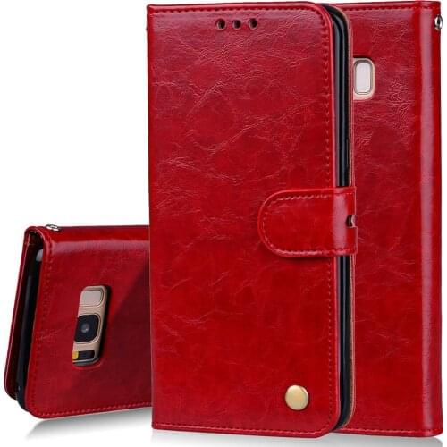 Vintage Flip Leather Case for Samsung Galaxy S3 S4 S6 S7 Edge S8 S9 S10 Plus A10 A20 A30 A40 A50 Soft TPU Cover Wallet bag