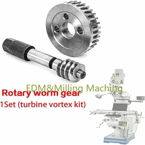 1 Set High Quality Milling Machine Part J Head Gear Tilt C1+B186+B189 Turbine + Adjustable Worm Part Durable New